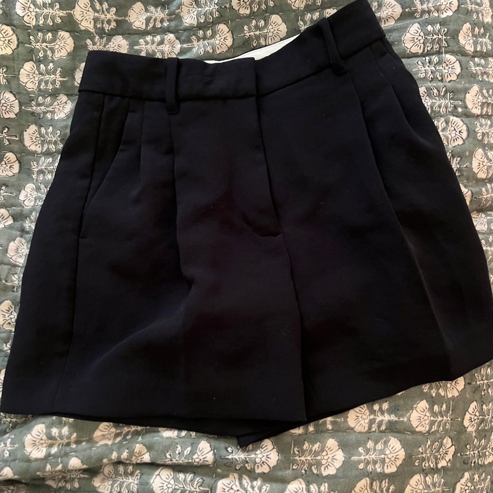 Wilfred Black High Waist Tailored Shorts